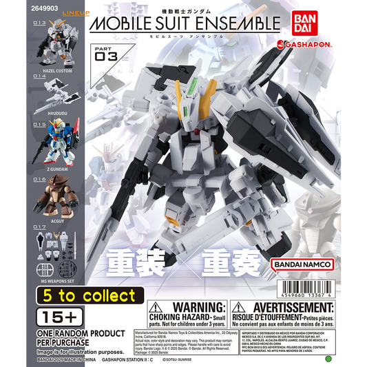 Mobile Suit Ensemble Part 03 Complete Set - Gundam Gashapon Capsule
