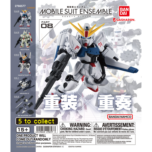 Mobile Suit Ensemble Part 08 Complete Set - Gundam Gashapon Capsule