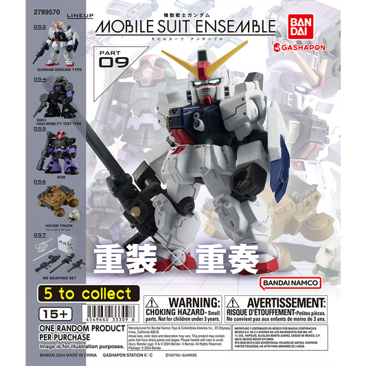 Mobile Suit Ensemble Part 09 Complete Set - Gundam Gashapon Capsule