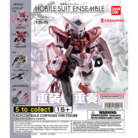 Mobile Suit Ensemble Part 15.5 Complete Set - Gundam Gashapon Capsule
