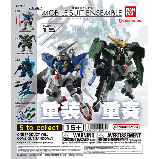 Mobile Suit Ensemble Part 15 Complete Set - Gundam Gashapon Capsule