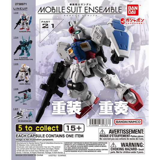 Mobile Suit Ensemble Part 21 Complete Set - Gundam Gashapon Capsule