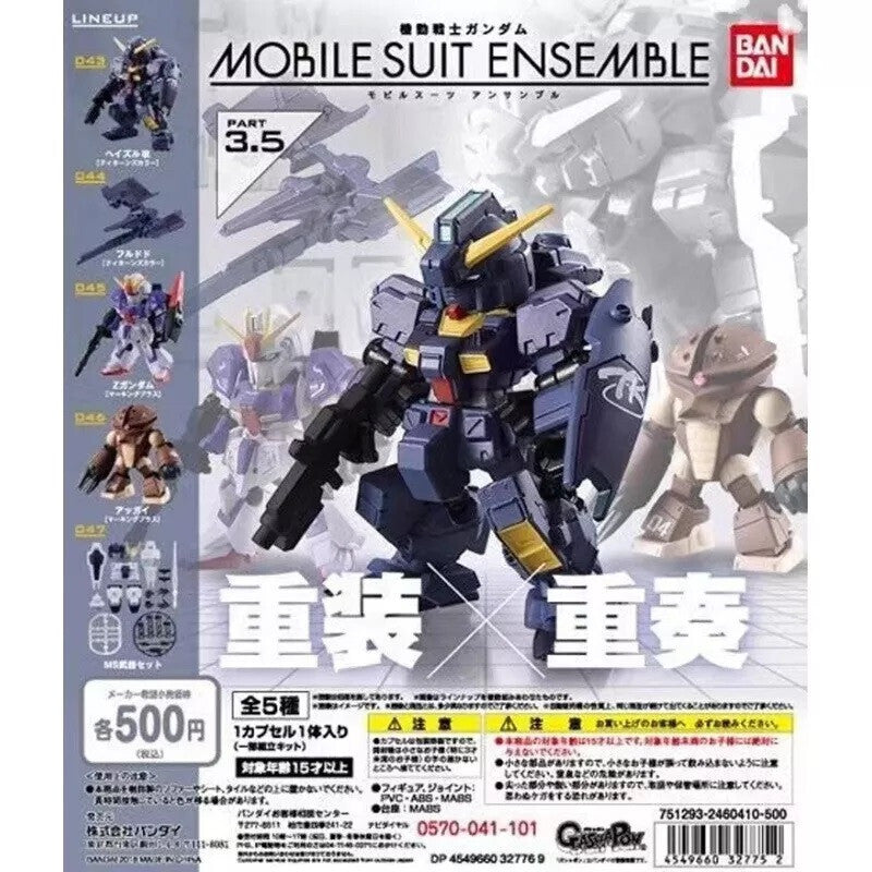 Mobile Suit Ensemble Part 3.5 Complete Set - Gundam Gashapon Capsule